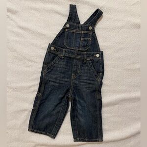 GAP Baby Denim Overalls NWOT